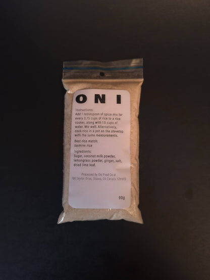 Coconut Rice Spice Mix - Oni Food Co