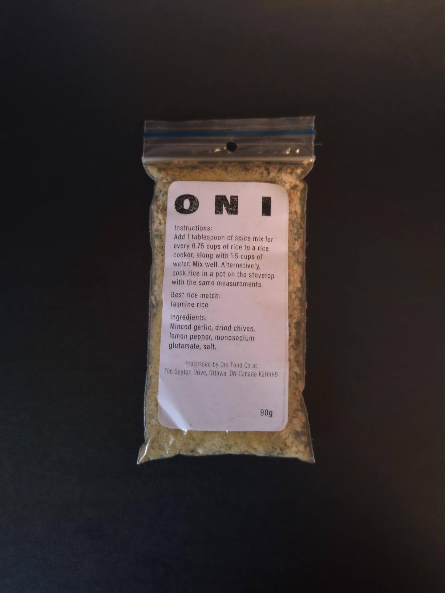 Garlic Rice Spice Mix - Oni Food Co